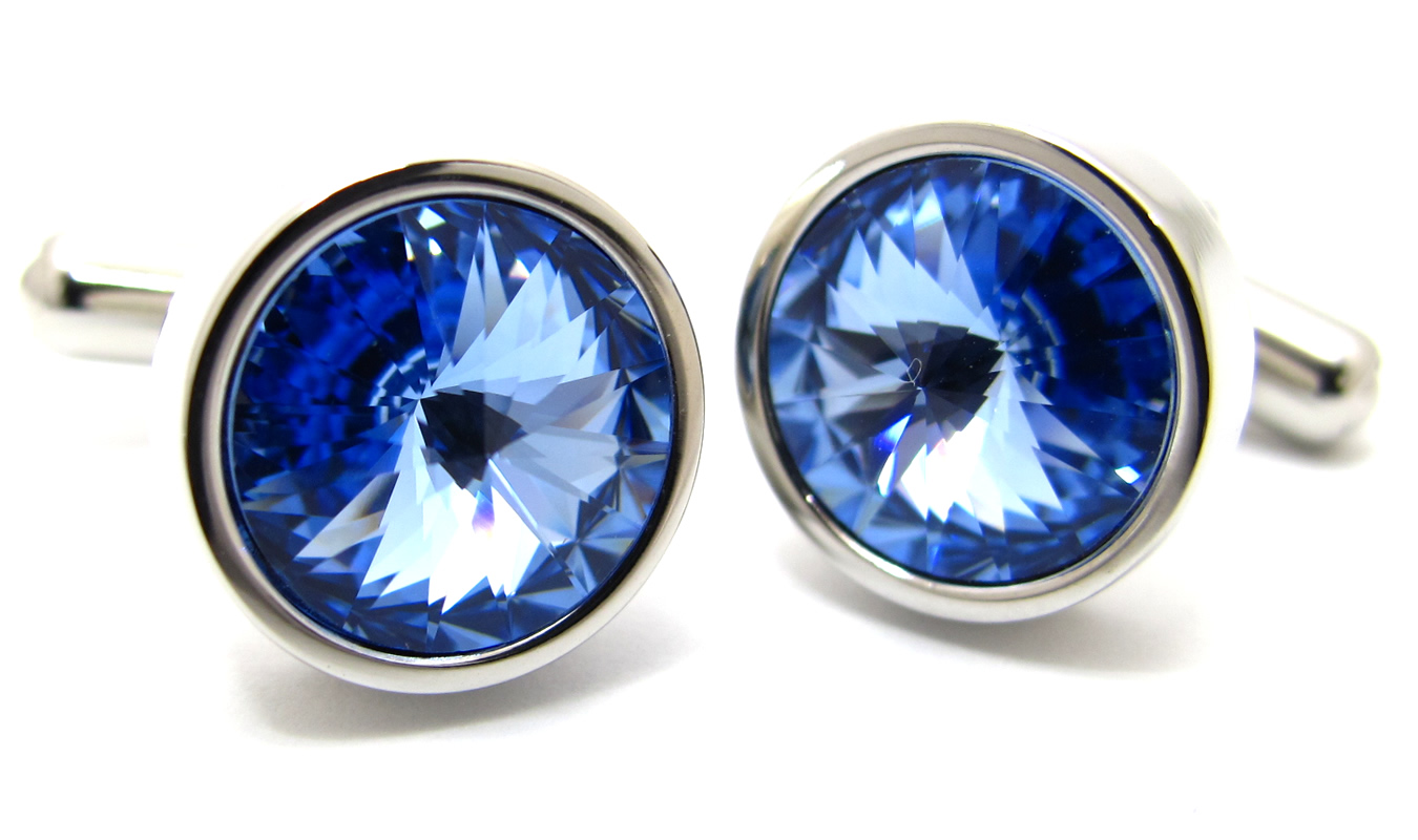 クリスタルガラス センプリチェ1カフス カフスボタン カフリンクス 男性 結婚式 プレゼント おしゃれ スーツ アクセサリ 好感度 目立つ カラバリ 日本製 | SWAROVSKI | 02