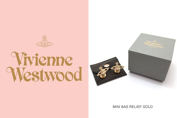 ヴィヴィアン・ウエストウッド カフスリンクス ピンクゴールド Vivienne Westwood ブランド アクセサリー ヴィヴィアン