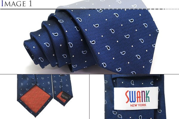 SWANK（スワンク） ネクタイ ブランド フィッシング ネクタイ