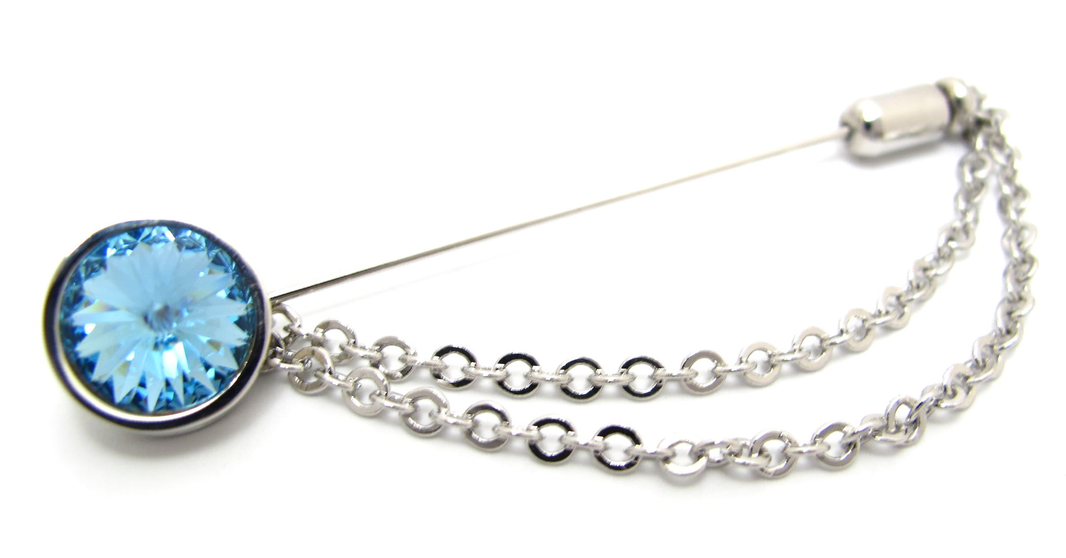 クリスタルガラス センプリチェ ラペルピン（スティック型） ピンズ ブローチ ストーン 日本製 バレンタイン 爆買 | SWAROVSKI | 10