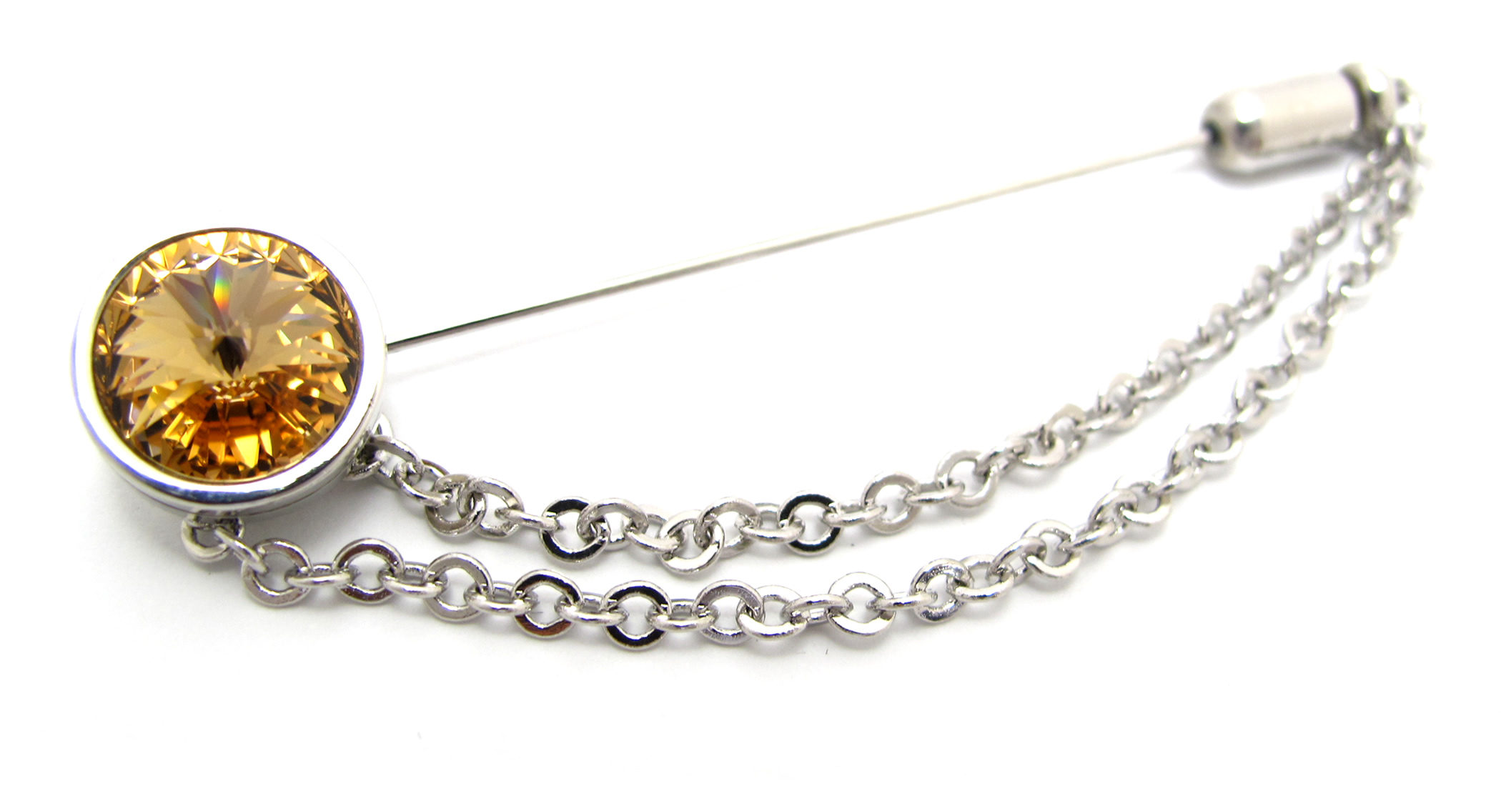 クリスタルガラス センプリチェ ラペルピン（スティック型） ピンズ ブローチ ストーン 日本製 バレンタイン 爆買 | SWAROVSKI | 09