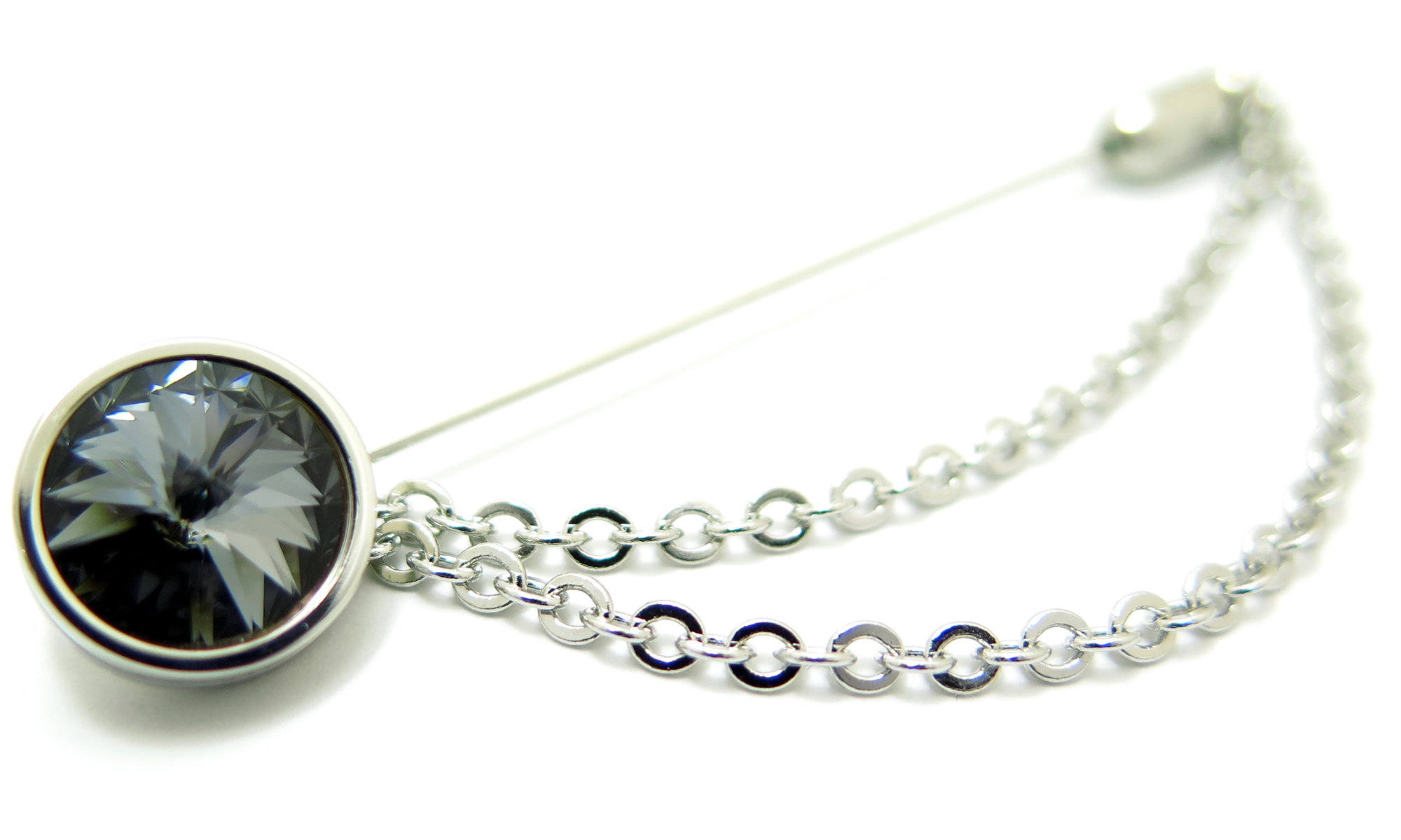 クリスタルガラス センプリチェ ラペルピン（スティック型） ピンズ ブローチ ストーン 日本製 バレンタイン 爆買 | SWAROVSKI | 21