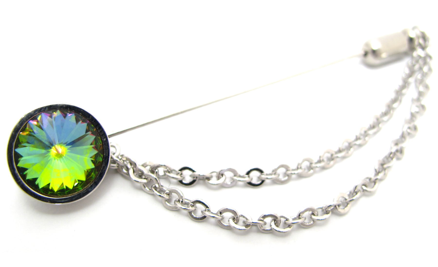 クリスタルガラス センプリチェ ラペルピン（スティック型） ピンズ ブローチ ストーン 日本製 バレンタイン 爆買 | SWAROVSKI | 20