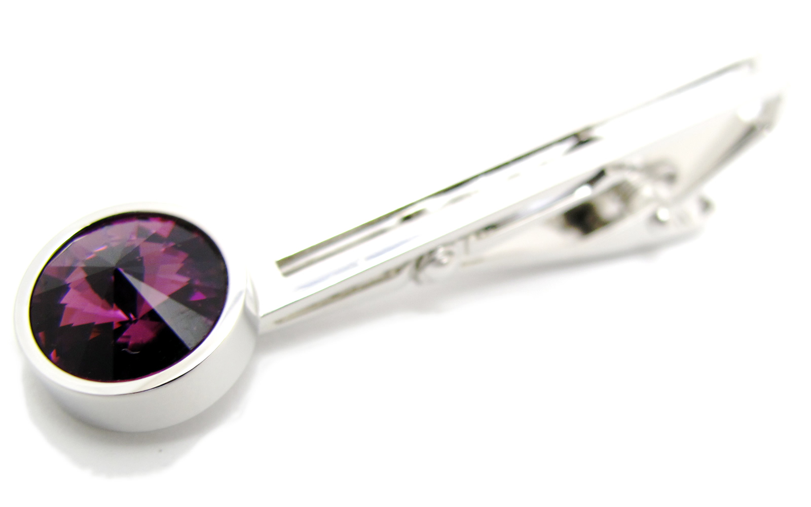 クリスタル ガラス センプリチェ タイバー タイピン タイクリップ タイどめ シンプル ストーン 日本製 バレンタイン 爆買 | SWAROVSKI | 06