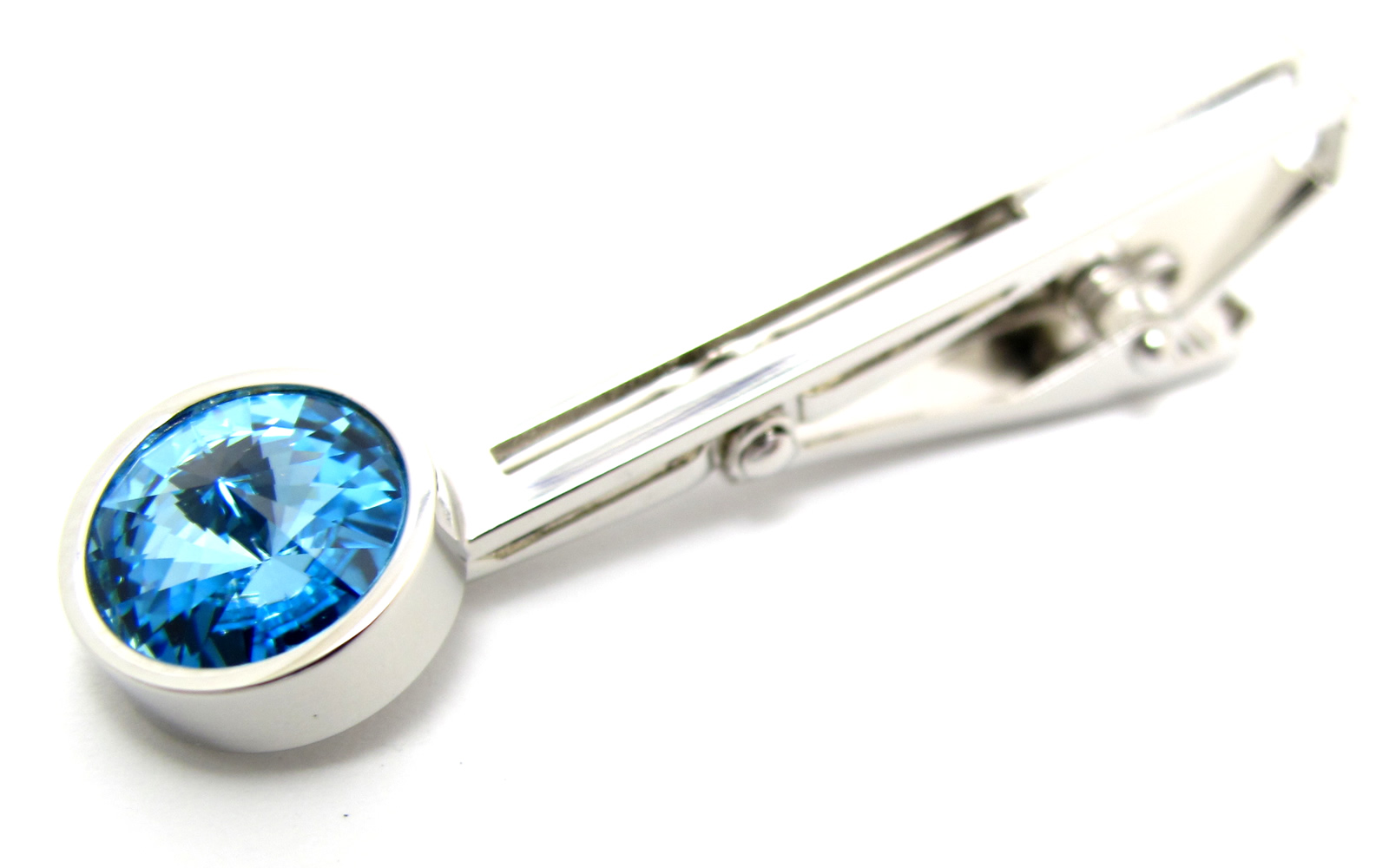 クリスタル ガラス センプリチェ タイバー タイピン タイクリップ タイどめ シンプル ストーン 日本製 バレンタイン 爆買 | SWAROVSKI | 13