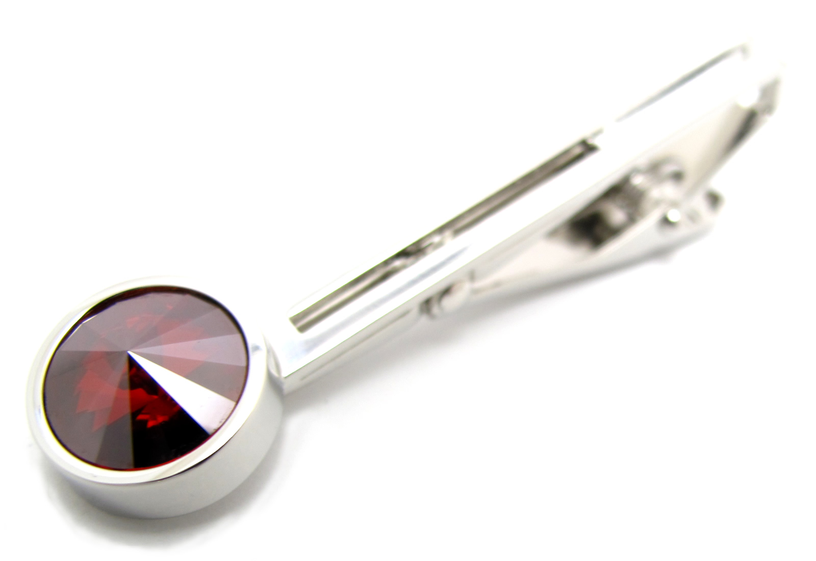 クリスタル ガラス センプリチェ タイバー タイピン タイクリップ タイどめ シンプル ストーン 日本製 バレンタイン 爆買 | SWAROVSKI | 19