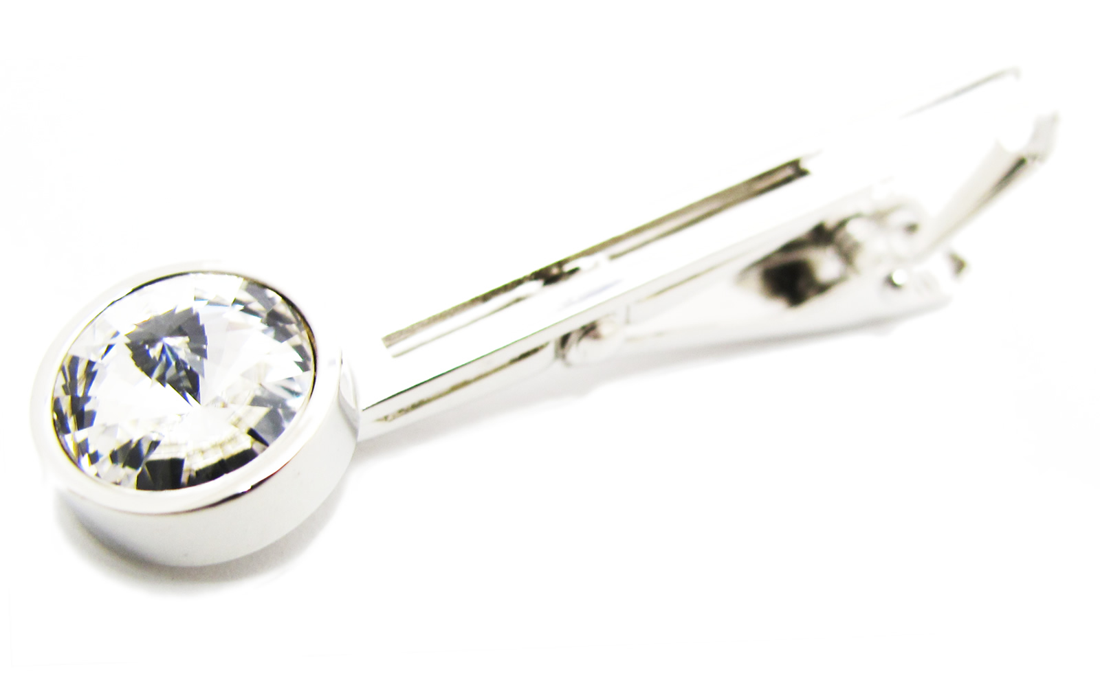 クリスタル ガラス センプリチェ タイバー タイピン タイクリップ タイどめ シンプル ストーン 日本製 バレンタイン 爆買 | SWAROVSKI | 05