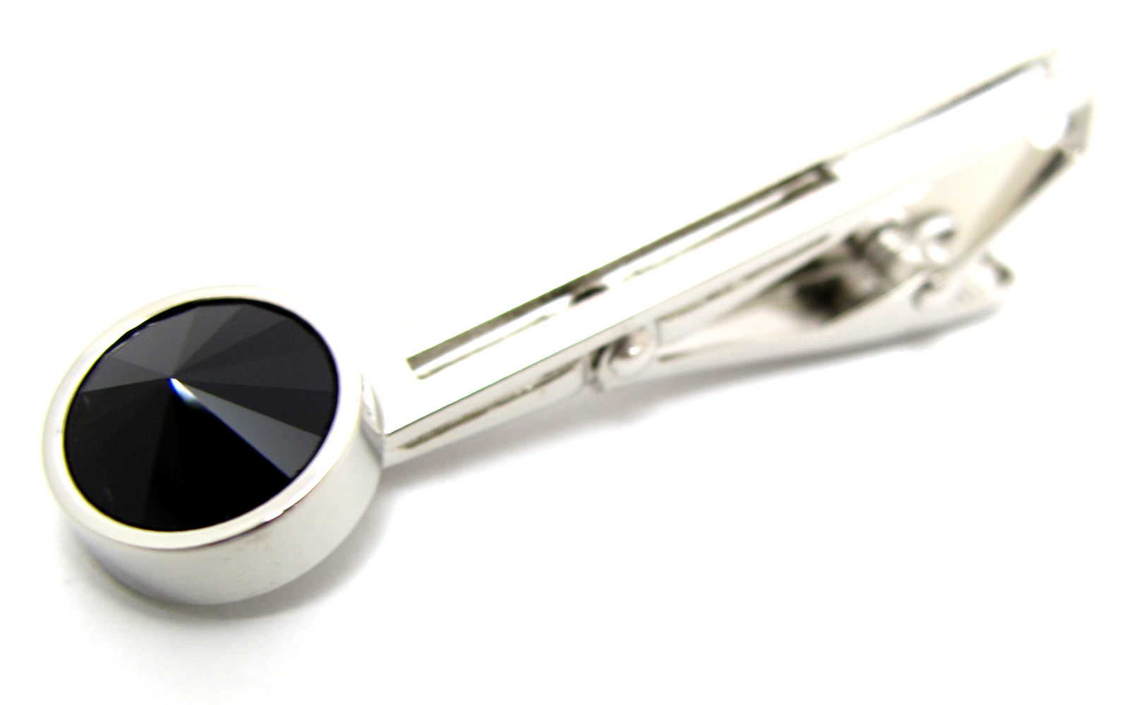 クリスタル ガラス センプリチェ タイバー タイピン タイクリップ タイどめ シンプル ストーン 日本製 バレンタイン 爆買 | SWAROVSKI | 12