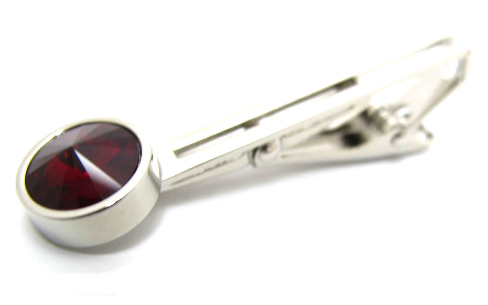 クリスタル ガラス センプリチェ タイバー タイピン タイクリップ タイどめ シンプル ストーン 日本製 バレンタイン 爆買 | SWAROVSKI | 07