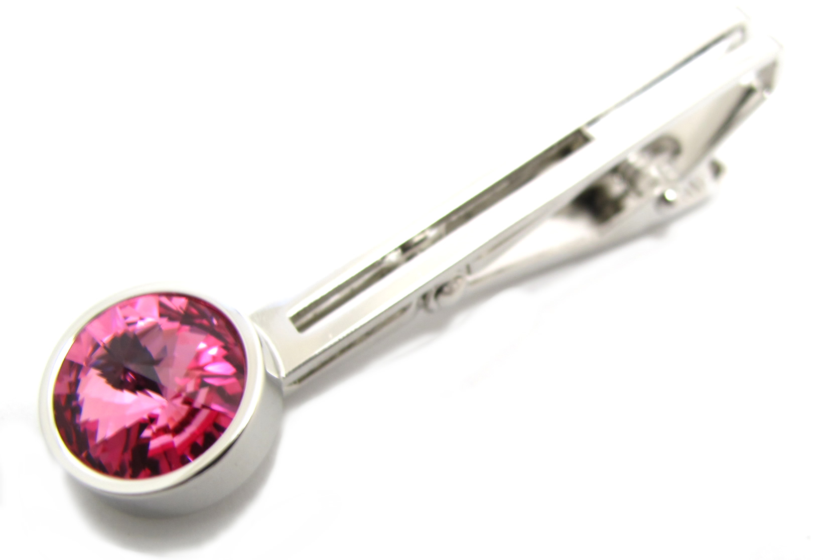 クリスタル ガラス センプリチェ タイバー タイピン タイクリップ タイどめ シンプル ストーン 日本製 バレンタイン 爆買 | SWAROVSKI | 10