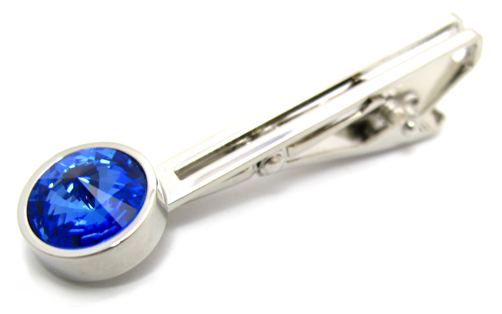 クリスタル ガラス センプリチェ タイバー タイピン タイクリップ タイどめ シンプル ストーン 日本製 バレンタイン 爆買 | SWAROVSKI | 01