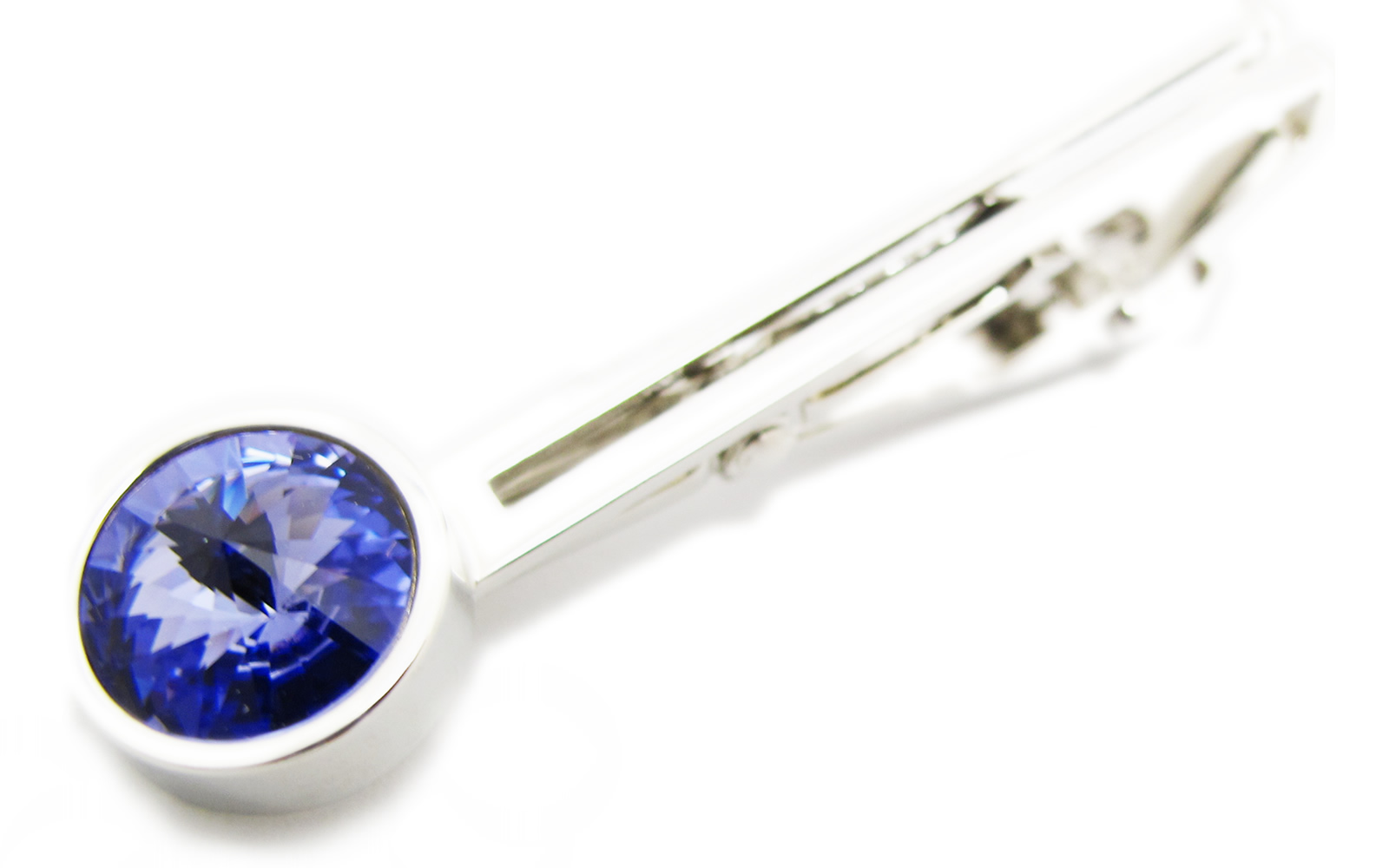 クリスタル ガラス センプリチェ タイバー タイピン タイクリップ タイどめ シンプル ストーン 日本製 バレンタイン 爆買 | SWAROVSKI | 16