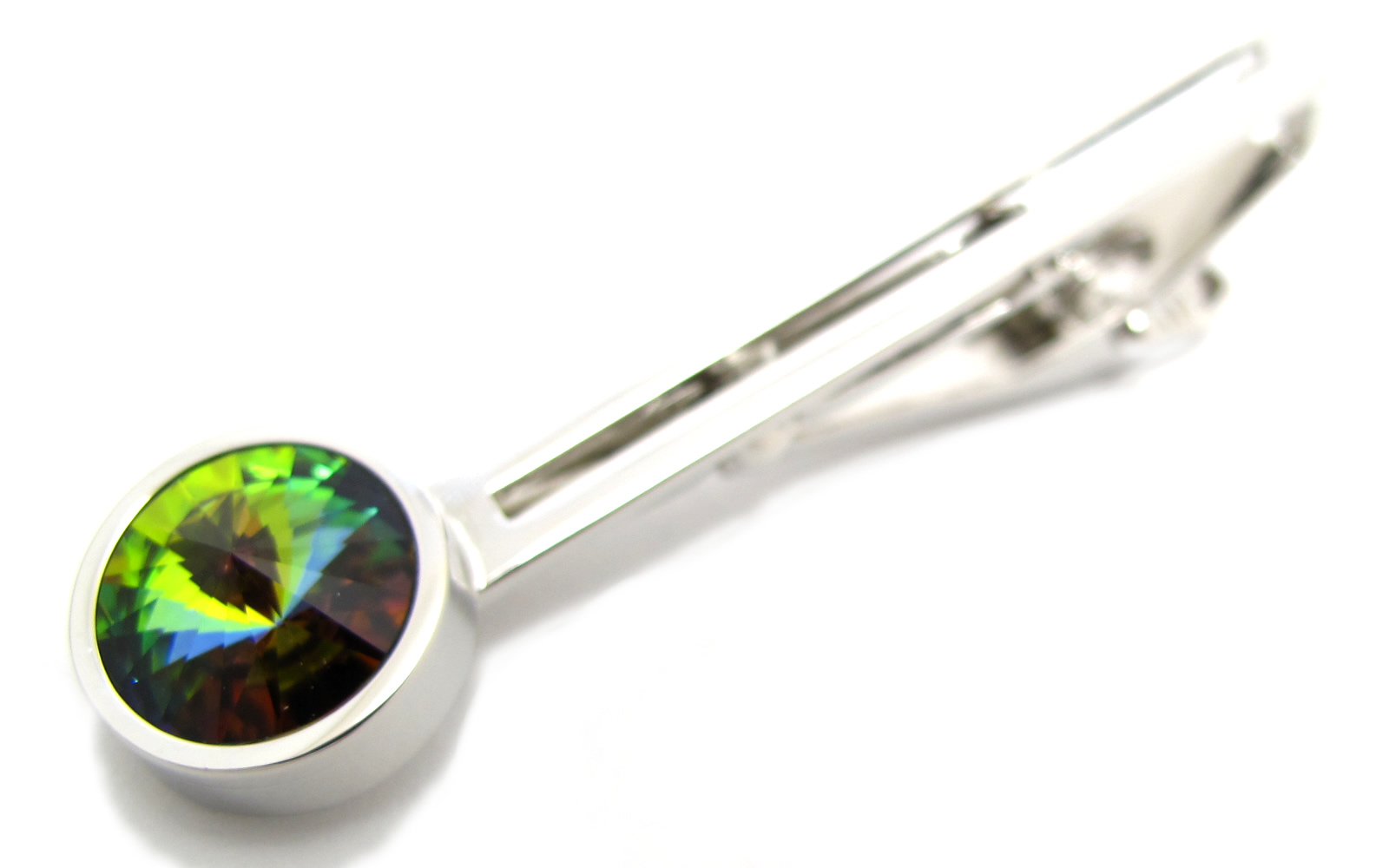 クリスタル ガラス センプリチェ タイバー タイピン タイクリップ タイどめ シンプル ストーン 日本製 バレンタイン 爆買 | SWAROVSKI | 20