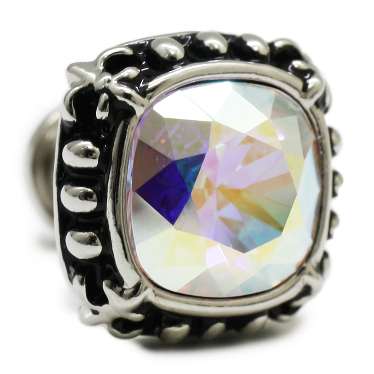 フルードリス クリスタル ラペルピン（スタッド型）ピンズ ブローチ バレンタイン 爆買 日本製 | SWAROVSKI | 02