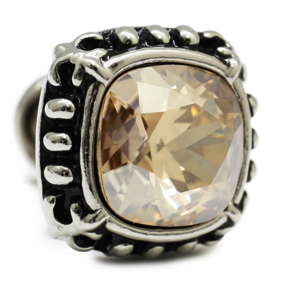 フルードリス クリスタル ラペルピン（スタッド型）ピンズ ブローチ バレンタイン 爆買 日本製 | SWAROVSKI | 10