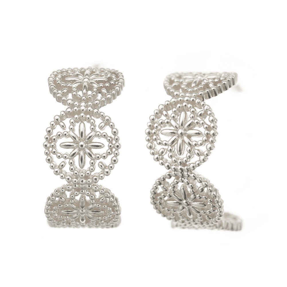 ピアス 18金 18k フープピアス 地金 レディース ジュエリー