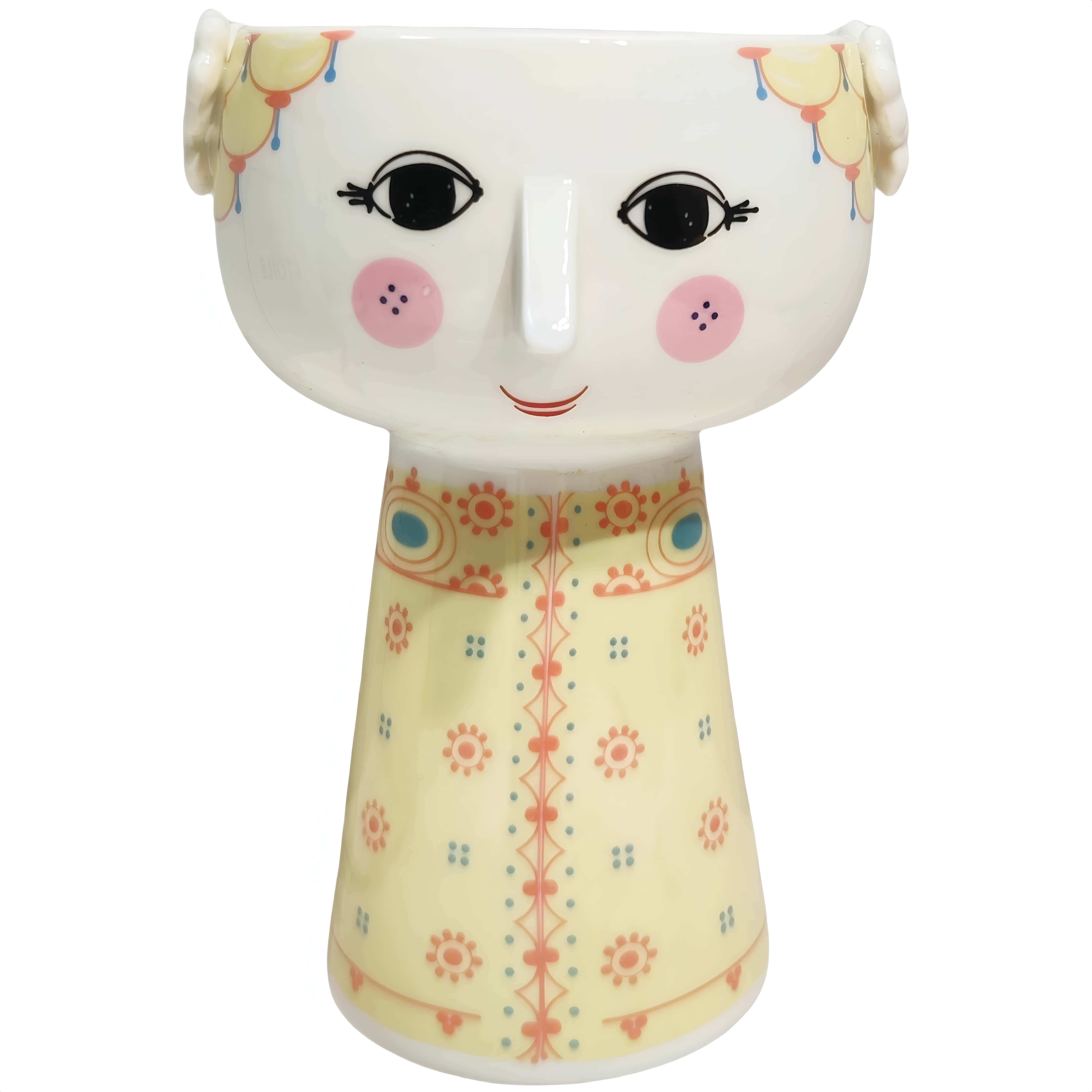｛陶磁器花瓶｝