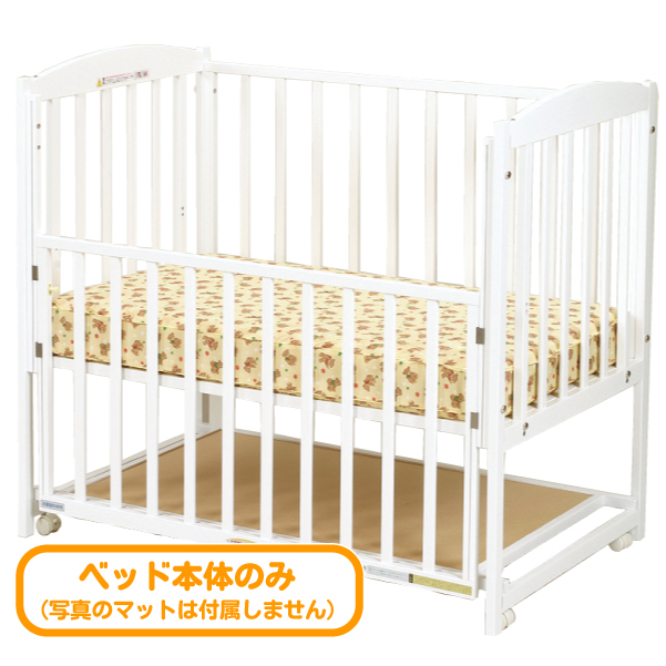 ヤマサキ ベビーベッド レンタル 1ヵ月 らくらくダブルドアー120