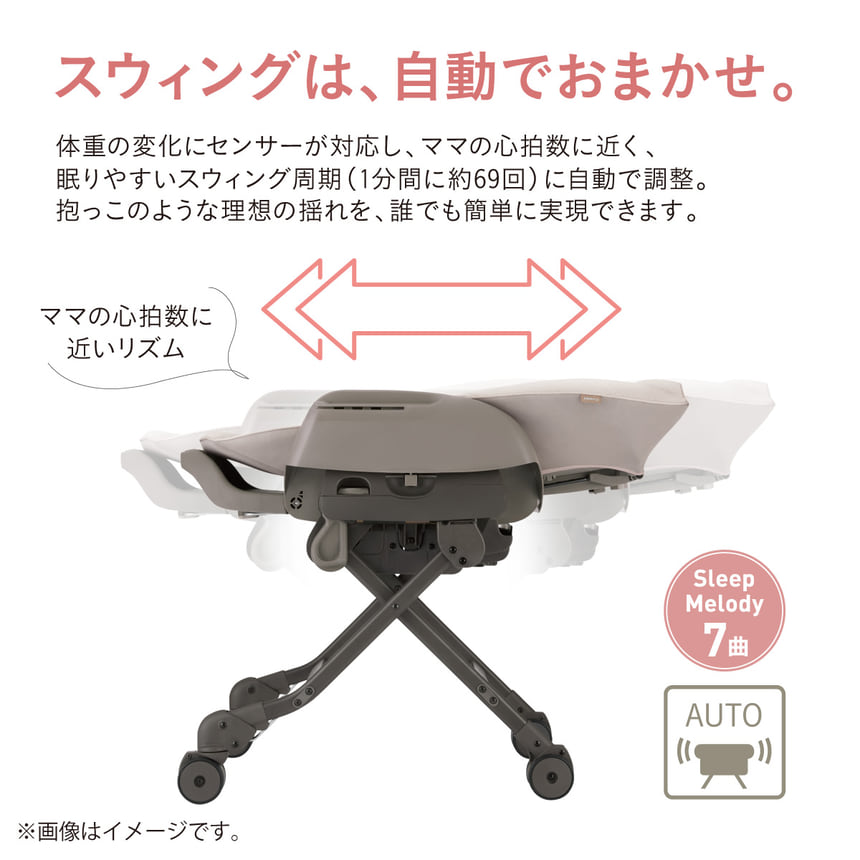 Combi 電動ベビーラック 新品5カ月 レンタル コンビ WL ネムリラ