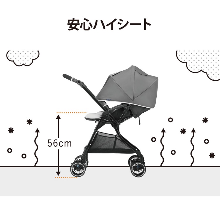 Combi ベビーカー 6カ月レンタル コンビ スゴカルα 4キャス