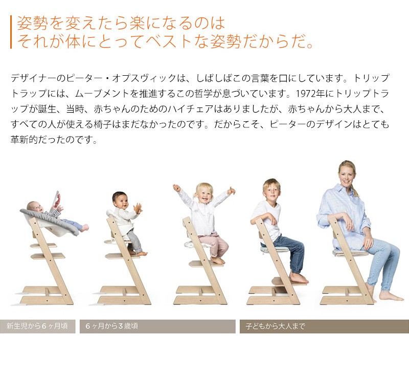 保存版 ラッピング無料 ストッケ トリップトラップ チェア ベビーチェア ハイチェア 椅子 Stokke 正規販売店 魅力的な Kuljic Com