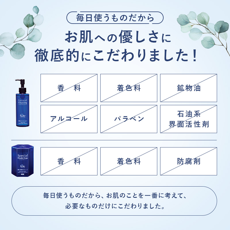 Qoo10] Produced by Cure 【公式】 【クレンジング酵素洗顔セット】