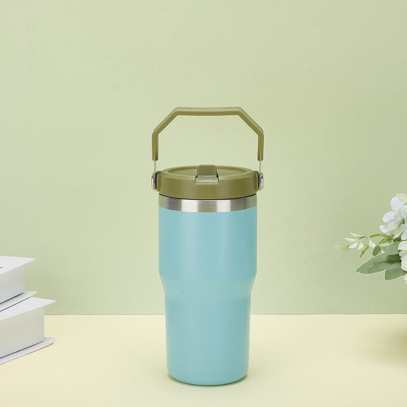 水筒 600ml 900ml タンブラー ステンレス ステンレスボトル 保冷 保温 真空 大容量 マグボトル シンプル アウトドア 旅行 携帯しやすい | ブランド登録なし | 04
