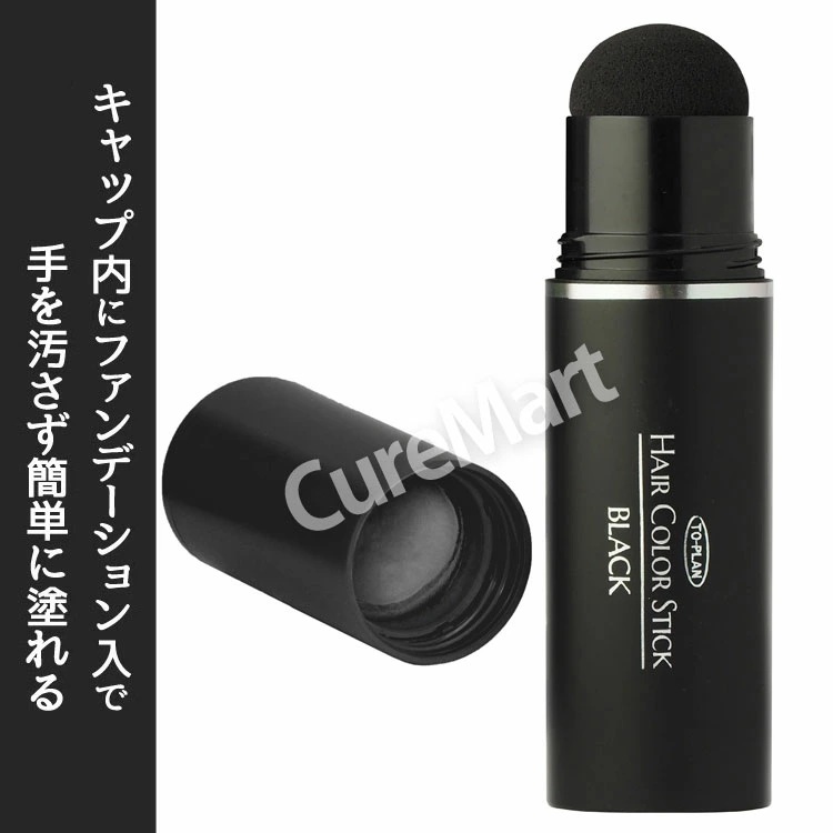 東京企画販売 白髪かくし スティック ブラック 4g ヘアカラー 毛髪着色