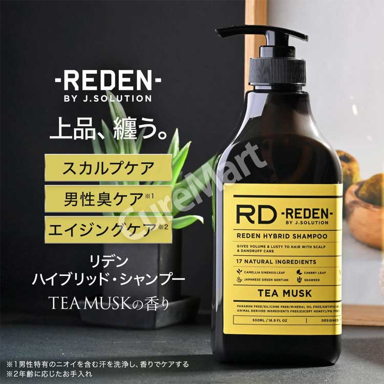 REDEN（リデン） ハイブリッド シャンプー R3 500mL ティームスクの
