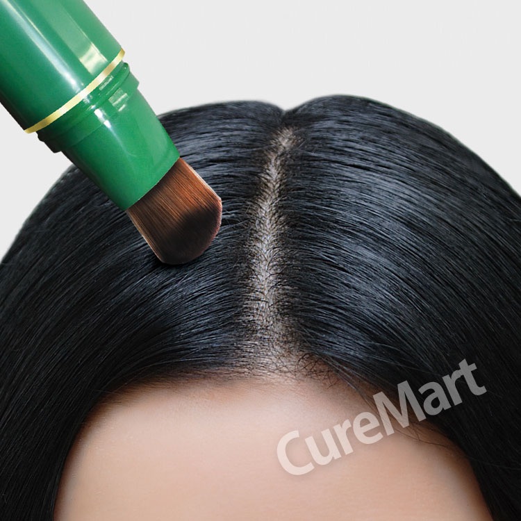 ヘアシャドウ　ブラック20個セット 東京企画販売 日高昆布エキス 白髪かくしスティック ブラック 20g