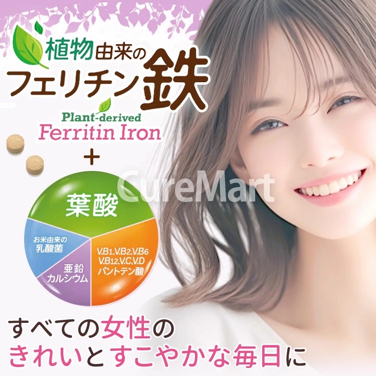 フェリチン鉄+葉酸