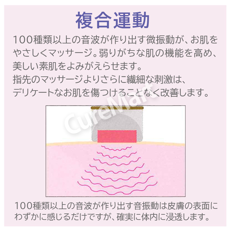 リジューヴェ 超音波マッサージ器 日本製 [医療機器] Rejuve 複合振動 遠赤外線 ローラータイプ 超音波美顔器 充電式 コードレス シワ  たるみ コリ 全身