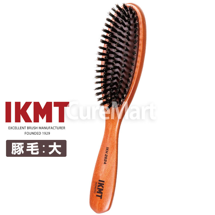 池本刷子工業 送料無料/ IKMT ブラッシングブラシ 大(21.5cm) かたさM