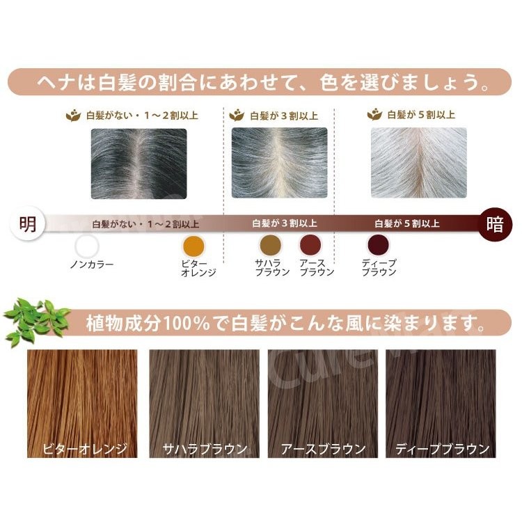 グリーンノート ヘナ オーガニータ アースブラウン 100g +[ヘア＆耳