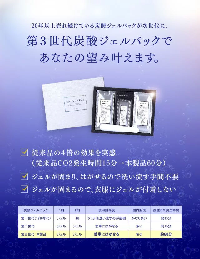 ブレイズ デコールジェルパック はがせる炭酸パック 10回分セット 楽天市場】デコールジェルパック 1箱10回分 フェイスパック 10