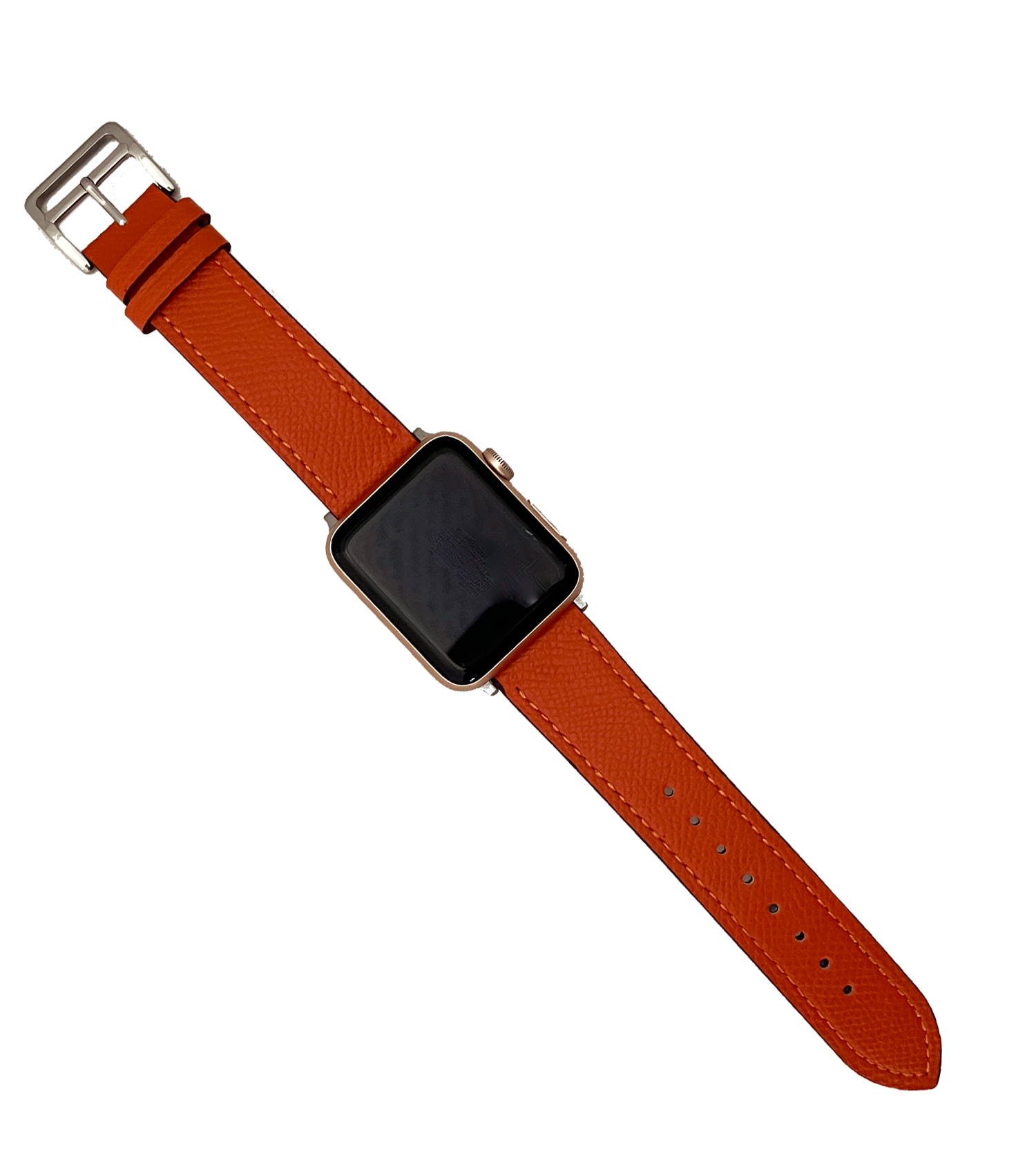 Apple Watch用 アップルウォッチ用 PUレザー 合皮 レザー調 カスタム 腕時計 ギフト レディース メンズ 送料無料 おしゃれ 着せ替え｜curicolle｜02