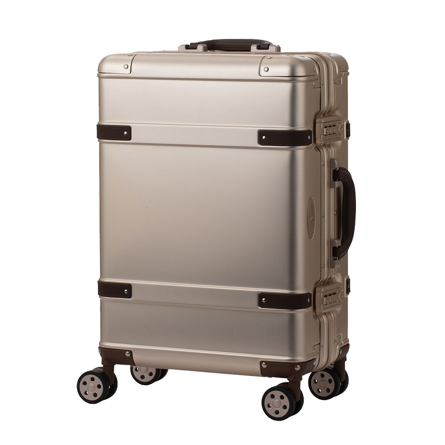 LEGEND WALKER HARD CASE トランク風 アルミニウム スーツケース 1514 LAPIS 1〜2泊 機内持込 8輪 （メーカー直送TS 送料無料） 旅行 キャリーバッグ TSロック｜curicolle｜03