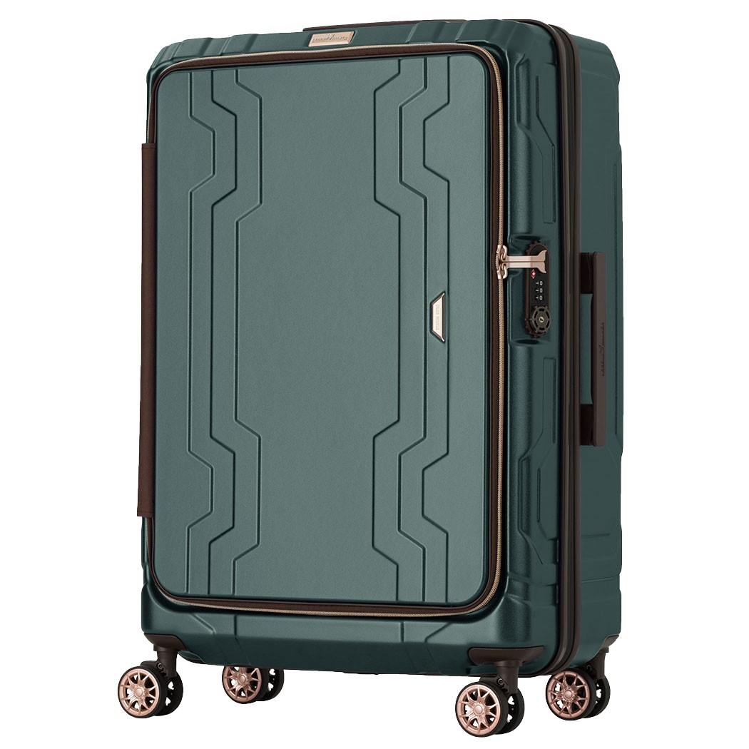 LEGEND WALKER HARD CASE BLUE WHALE 拡張機能付き ファスナータイプ　スーツケース58cm 3〜5泊におすすめ 4輪 軽量 TSAロック （メーカー直送TS 送料無料）｜curicolle｜05