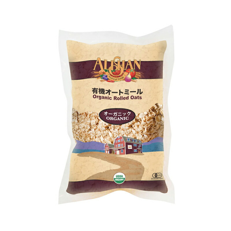 アリサン 有機オートミール 500g オーガニ...の詳細画像1