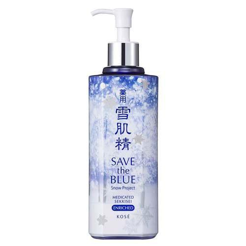 【数量限定】コーセー 薬用 雪肌精 化粧水(ディスペンサー付きボトル) 500ml 全２種類 SAVE the BLUE 2023