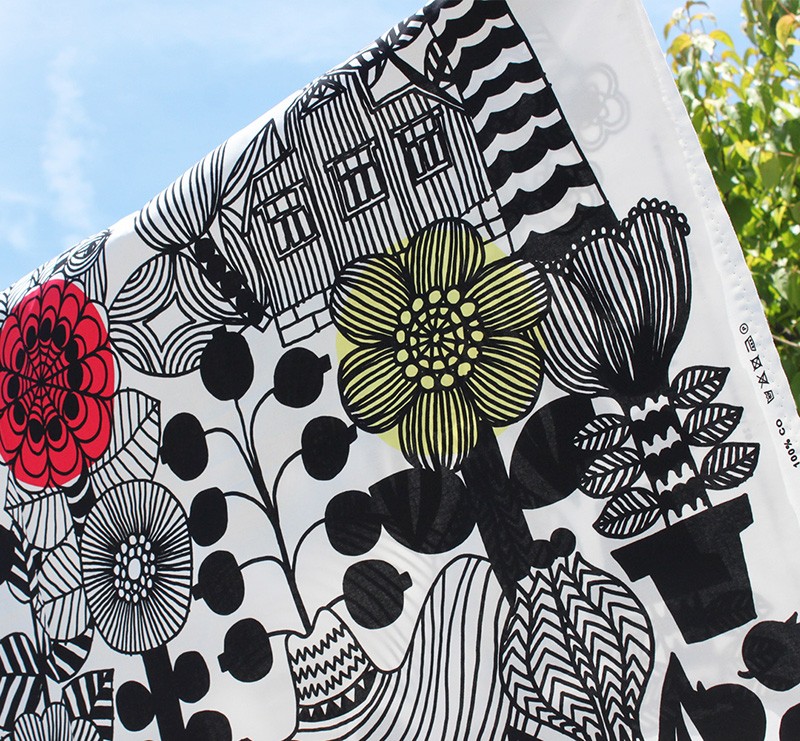 marimekko マリメッコ｜リントゥコト 北欧 カーテン フラット