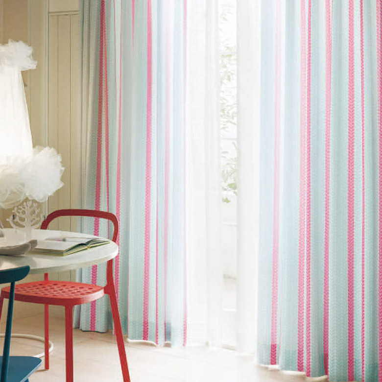 シンコールインテリアオーダーカーテン abita ZIONE オーダーカーテン シンコール ハート AZ-8293-8294 洗える