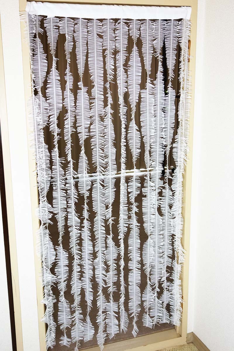 価格変更　スキルスクリーン　花と門 のれん 85cm×120cm【完成品】 楽天市場】のれん 花札 花かるた 85cm幅 150cm丈 和風 日本画