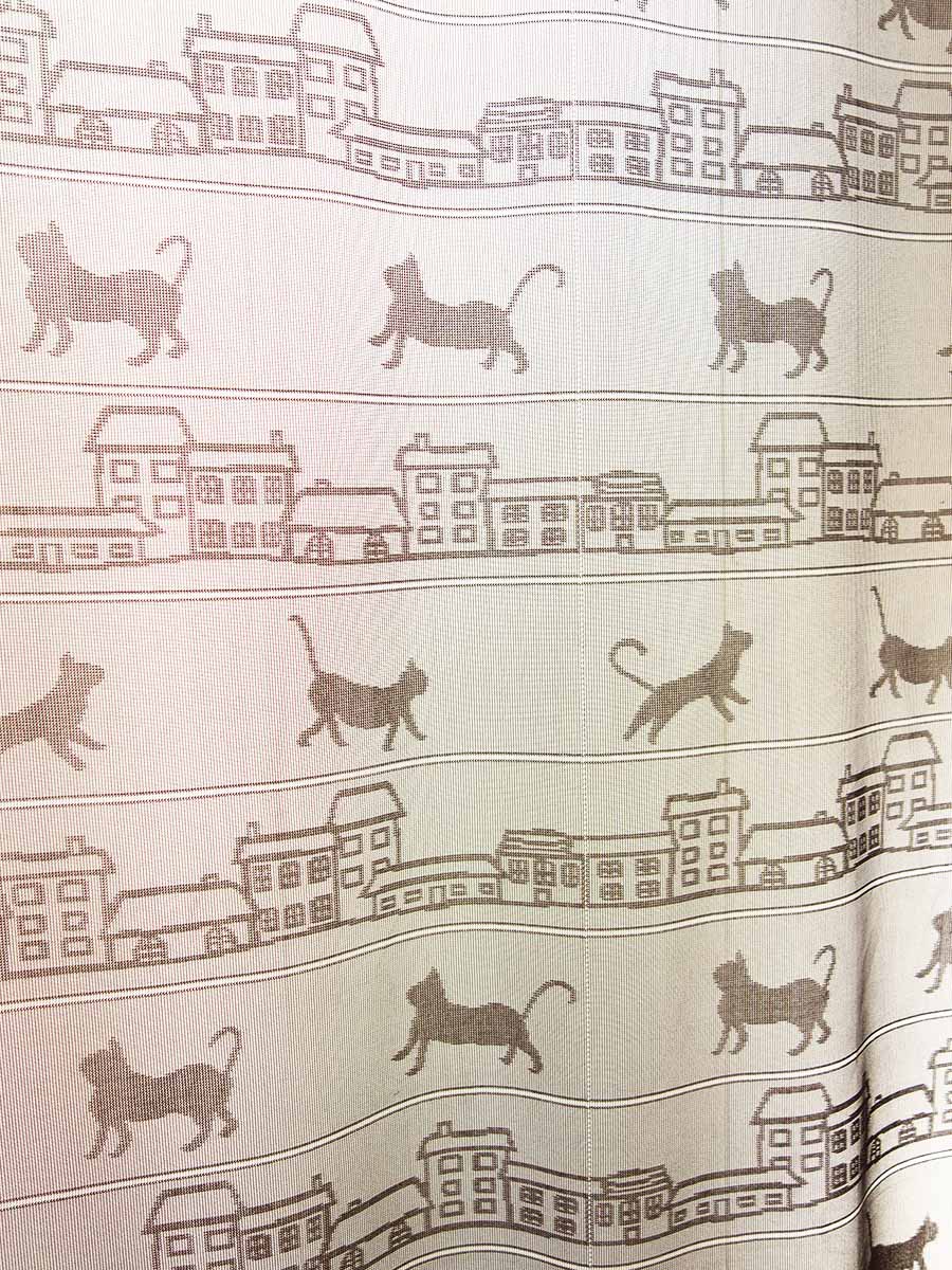 間仕切りブラウンネコ