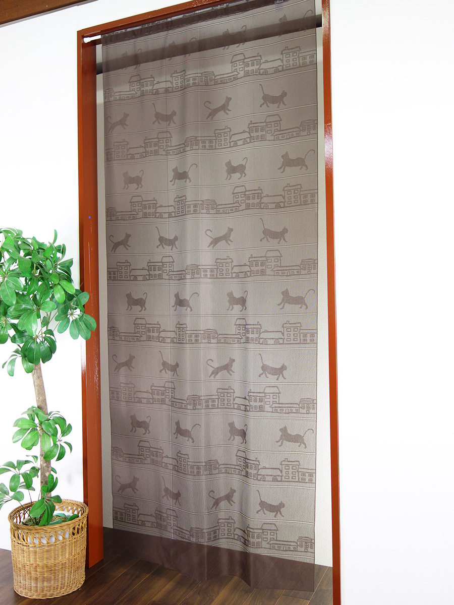 のれんブラウン