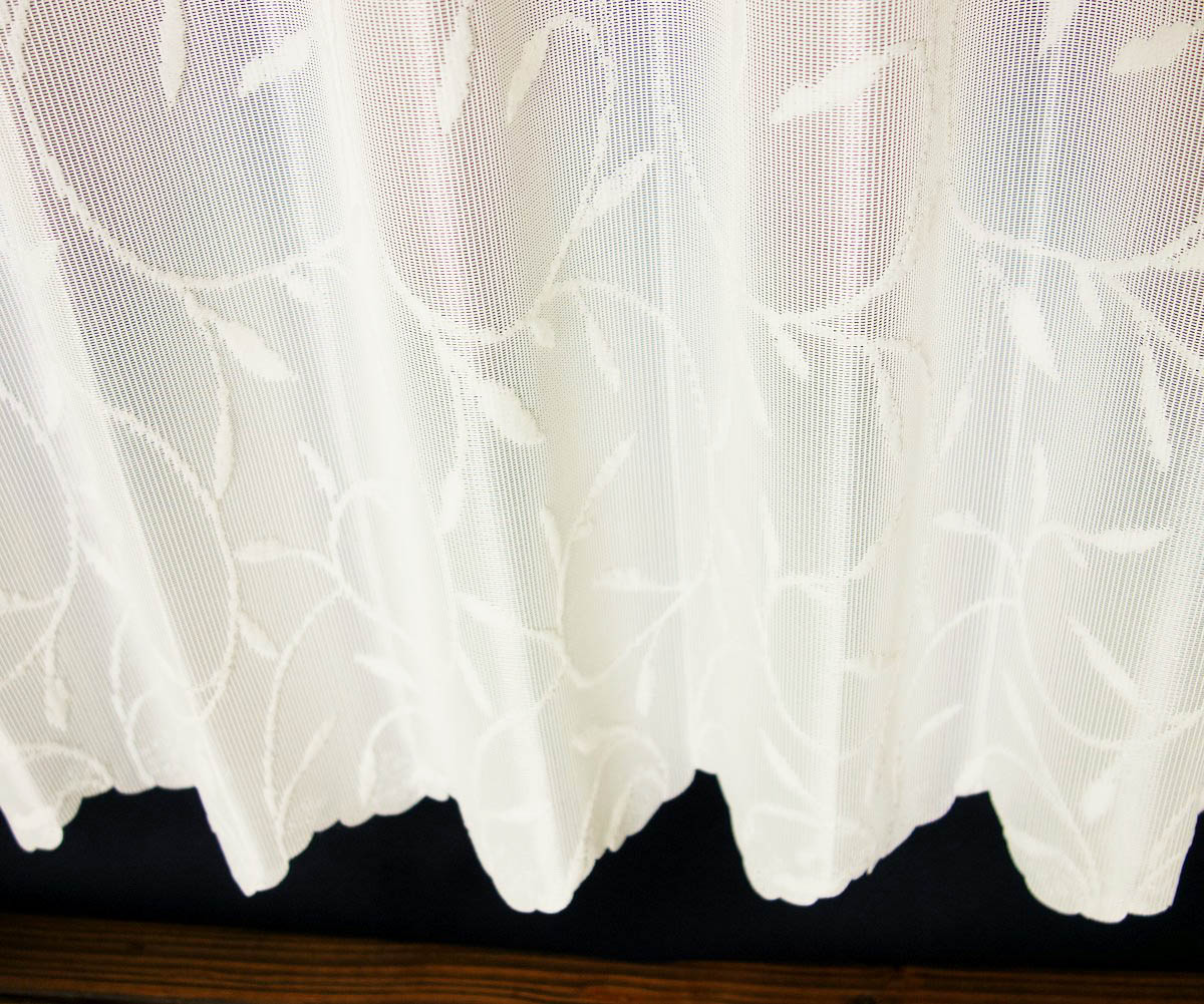 小窓カフェカーテンリーフ