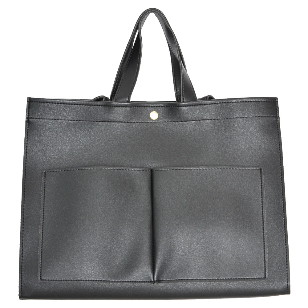 トートバッグ レディース トートバック トート バッグ カバン 鞄 バック bag ダブルハンドル スクエア A4 | ブランド登録なし | 06