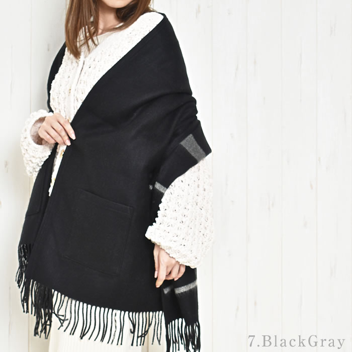 ★美品★ シヅカコムロ ポンチョ ウール 無地 レース 日本製 レディース L ☆美品☆ シヅカコムロ ポンチョ ウール 無地 レース 日本製