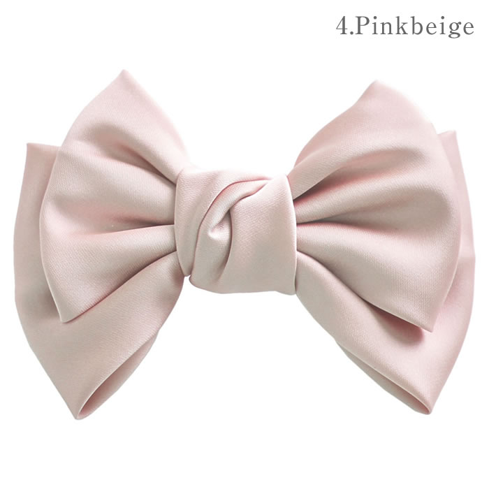 リボン バレッタ ヘアゴム ポニーフック 小さめ 卒業式 ヘア