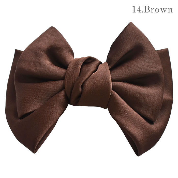 リボン バレッタ ヘアゴム ポニーフック 小さめ 卒業式 ヘア